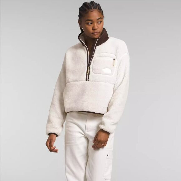 The North Face Jackets & Blazers - NWT The North Face Women's Extreme Pile Pullover Gardenia White XXL